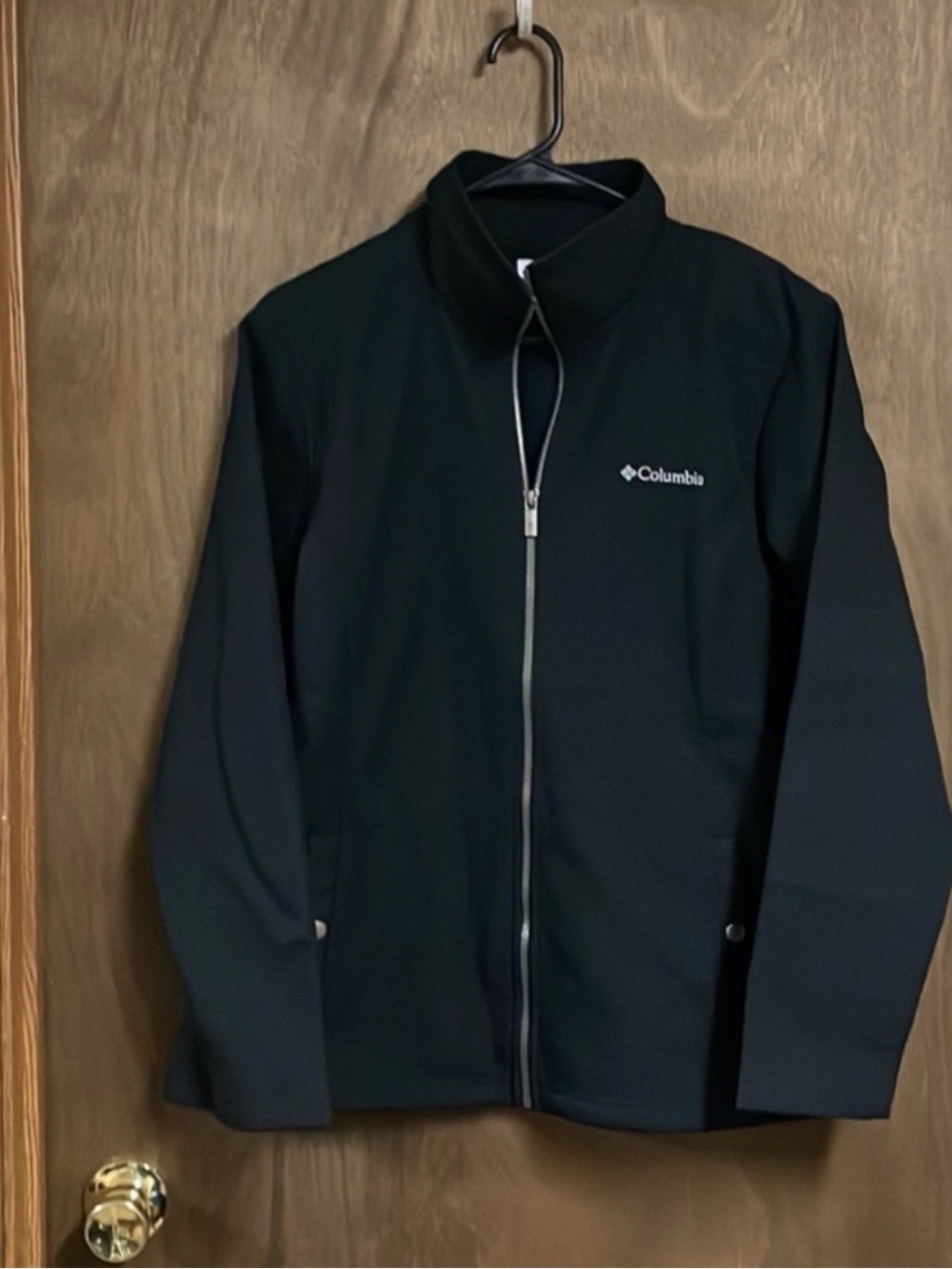 Columbia Full Zip Jacket Black Large